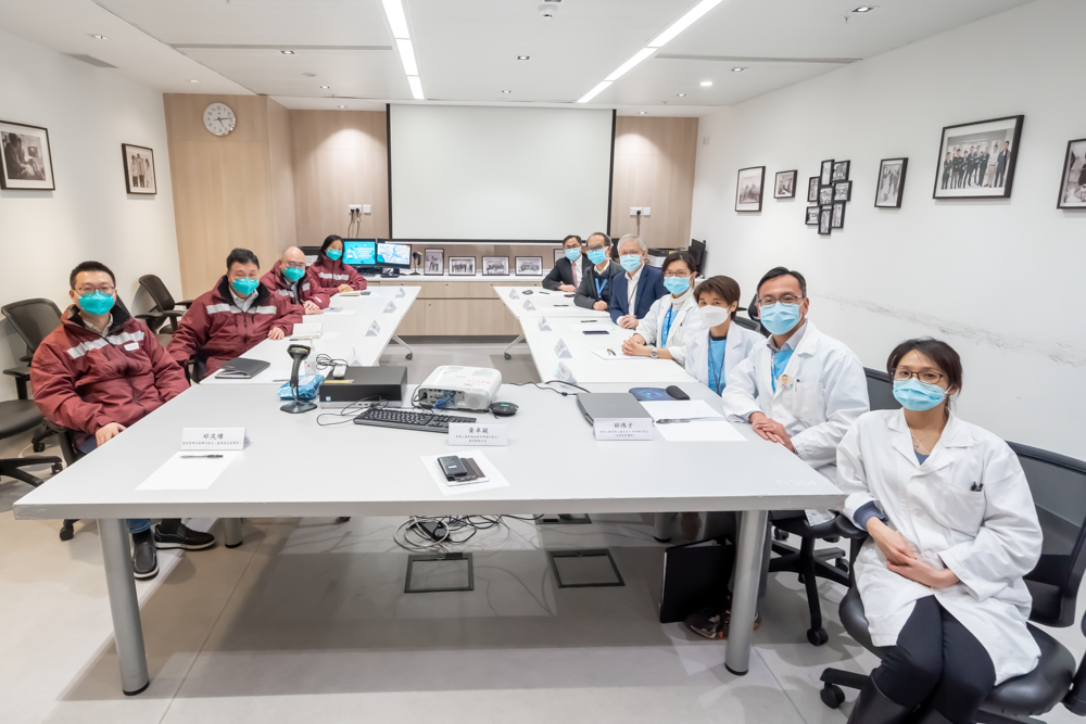內地新冠肺炎醫療救治專家組與本院臨床團隊