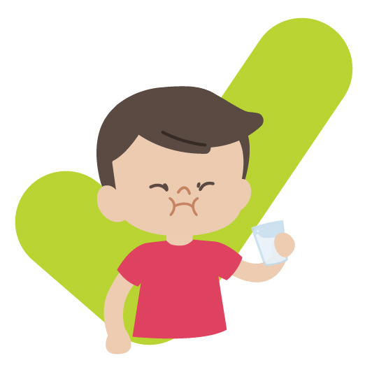 以喝水清理喉嚨
