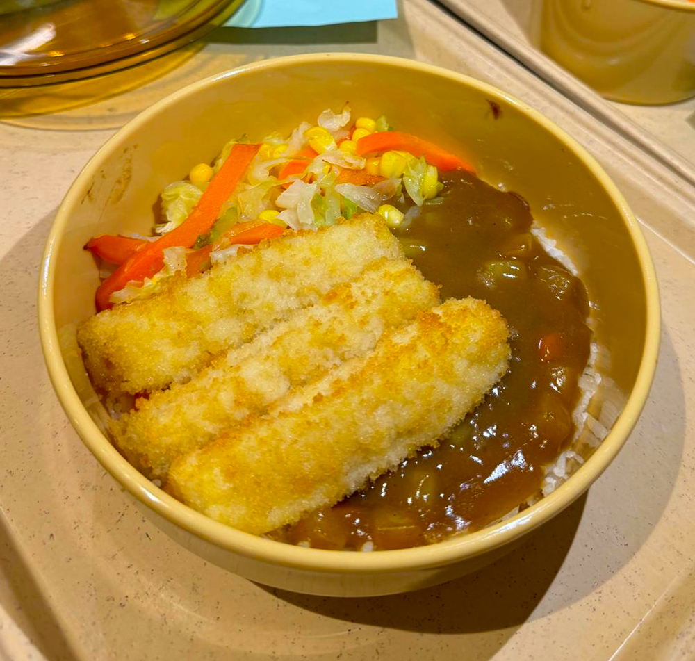 日式咖喱魚手指飯
